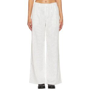 MORE TO COME Jazmine Pants in White Stripe XXSmall New Womens Trousers